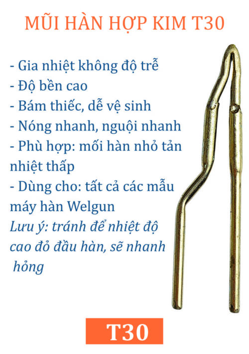 Đầu hàn truyền thống Φ3,0mm
