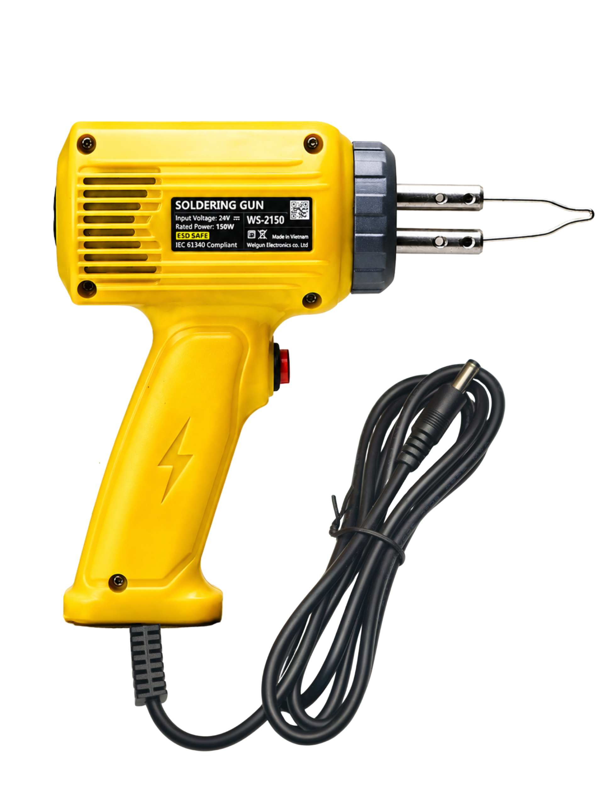 Combo mỏ hàn xung Welgun 150W, WS-2150 dùng điện, nặng 540g - Ảnh 3