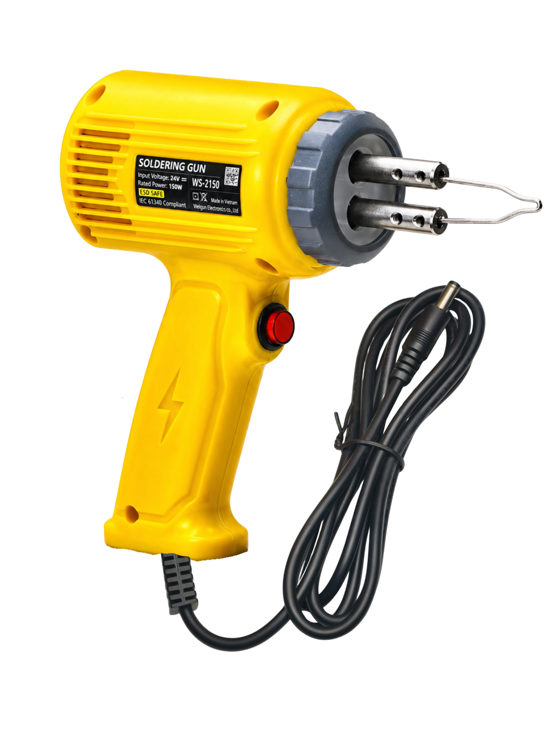 Combo mỏ hàn xung Welgun 150W, WS-2150 dùng điện, nặng 540g - Ảnh 5