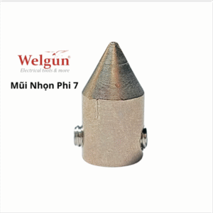 Đầu mũi hàn hợp kim siêu bền gia nhiệt nhanh dễ vệ sinh cho mỏ hàn xung thông minh Welgun - Mũi nhọn BC30