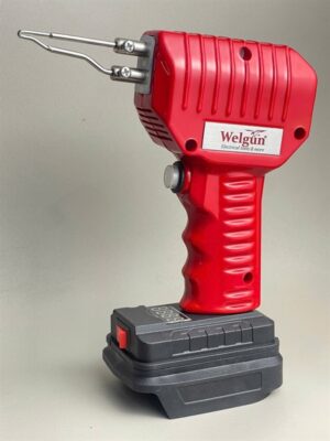 Combo mỏ hàn xung thông minh Welgun 160W, WS-1160-PN, dùng pin, nặng 350g - Liền chân Dewalt