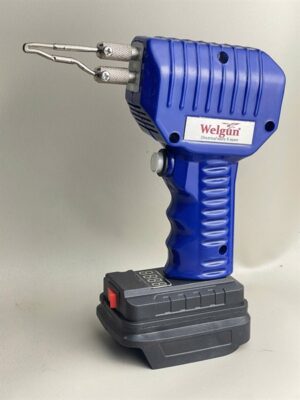 Combo mỏ hàn xung thông minh Welgun 300W, WS-1300-PN, dùng Pin, nặng 400g - Liền chân Dewalt