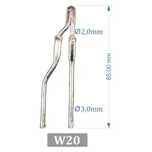 Đầu hàn hợp kim niken siêu bền có tính năng ổn định nhiệt, chống đỏ, chống oxi hóa đầu hàn - Welgun - W20