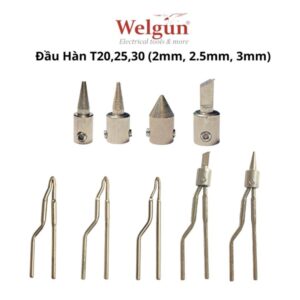 Alternative view of Đầu mũi hàn hợp kim siêu bền gia nhiệt nhanh dễ vệ sinh cho mỏ hàn xung thông minh Welgun - T25