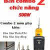Combo mỏ hàn xung thông minh 500W, Máy hàn ống đồng Welgun WS-1500-PN, dùng Pin, nặng 550g - Dewalt 2 phụ kiện