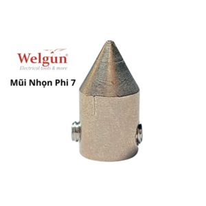 Đầu mũi hàn hợp kim siêu bền gia nhiệt nhanh dễ vệ sinh cho mỏ hàn xung thông minh Welgun - Mũi nhọn BC30