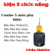 Combo mỏ hàn xung thông minh 500W, Máy hàn ống đồng Welgun WS-1500-PN, dùng Pin, nặng 550g - Makita 5 phụ kiện