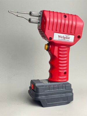 Combo mỏ hàn xung thông minh Welgun 212W, WS-1212-PN, dùng Pin, nặng 350g - Liền chân Dewalt