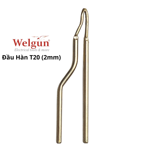 Đầu mũi hàn hợp kim siêu bền gia nhiệt nhanh dễ vệ sinh cho mỏ hàn xung thông minh Welgun - T20 - Ảnh 3