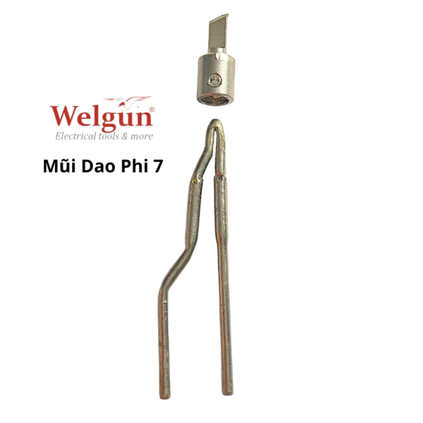 Đầu mũi hàn hợp kim siêu bền gia nhiệt nhanh dễ vệ sinh cho mỏ hàn xung thông minh Welgun - Mũi dao K30 - Ảnh 5