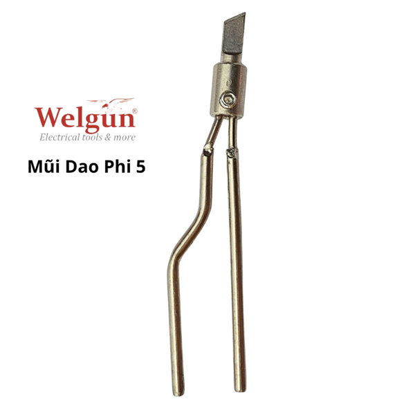 Đầu mũi hàn hợp kim siêu bền gia nhiệt nhanh dễ vệ sinh cho mỏ hàn xung thông minh Welgun - Mũi dao K20 - Ảnh 5